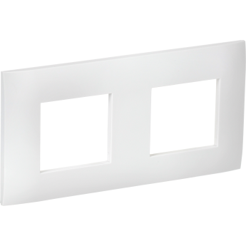Рамка 2-местная IEK SKANDY SK-F02W арктический белый
