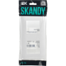 Рамка 2-местная IEK SKANDY SK-F02W арктический белый