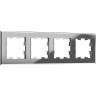 Рамка 4-м IEK BRITE РУ-4-2-БрСе