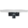 Розетка 2-местная IEK СП BRITE BR-R20-10-K91-F РС12-2-БрАБ 10А в сборе без заземл. без защ. шторок арктич. белая