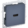 Розетка HDMI IEK BRITE РHDMI-0-БрМ маренго - BR-H10-K35