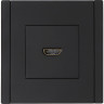 Розетка HDMI IEK FORTEPIANO FP140 черный FP-H10-K02