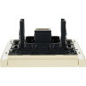 Розетка HDMI IEK FORTEPIANO FP440 ваниль FP-H10-K10