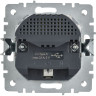 Розетка IEK BRITE BR-R14-16-U21-D21-K91