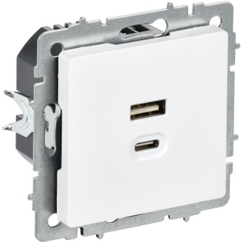 Розетка IEK BRITE BR-U22-045-K91