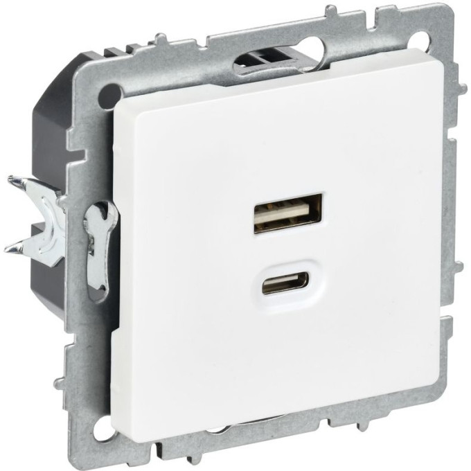 Розетка IEK BRITE BR-U22-045-K91