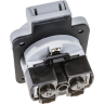 Розетка панельная IEK MAGNUM SCHUKO РП13-3 с крышкой IP54 серый - PSN71-016-3-2-54-K03