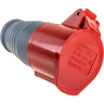 Розетка переносная IEK ССИ-214 3Р+РЕ 16А 380-415В IP44 - PSR22-016-4