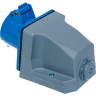 Розетка стационарная IEK ССИ-113 2P+PE 16А 200-250В IP44 - PSR11-016-3