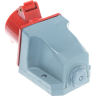 Розетка стационарная IEK ССИ-114 3Р+РЕ 16А 380-415В IP44 - PSR12-016-4