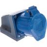 Розетка стационарная IEK ССИ-123 2P+PE 32А 200-250В IP44 - PSR11-032-3