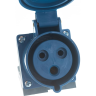 Розетка стационарная IEK ССИ-123 2P+PE 32А 200-250В IP44 - PSR11-032-3