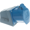 Розетка стационарная IEK ССИ-123 2P+PE 32А 200-250В IP44 - PSR11-032-3