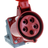 Розетка стационарная IEK ССИ-125 3Р+РЕ+N 32А 380-415В IP44 - PSR12-032-5