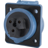 Розетка стационарная скрытая IEK ССИ-413 2Р+Е 16А 200-250В IP44 - PSR41-016-3