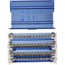 Шины на DIN-рейку в корпусе (кросс-модуль) IEK ШНК 4х15 3L+PEN - YND10-4-15-125