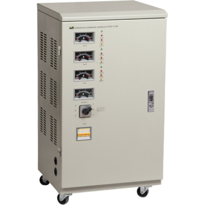 Стабилизатор напряжения IEK трехфазный СНИ3-15 кВА - IVS10-3-15000