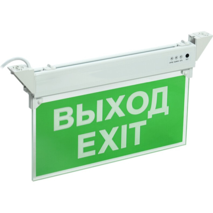 Светильник аварийно-эвакуационный светодиодный IEK ССА 2101 односторонний 3ч 3Вт IP20 