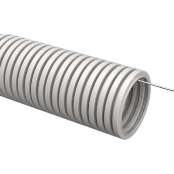 Труба гофрированная IEK ПВХ d=32мм с зондом (10м) - CTG20-32-K41-010I