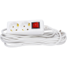 Удлинитель IEK У02К-выкл. 2 места 2P+PE/5м 3х1мм2 16А/250В - WYP10-16-02-05-ZK-N