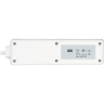 Удлинитель IEK У03К-выкл. 3 места 2P+PE/5м 3х1мм2 16А/250В - WYP10-16-03-05-ZK-N