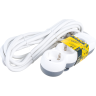 Удлинитель IEK UNO У03 3 места 2P+PE/5м 3х1,5мм2 16А/250В - WYP53-16-03-05-Z