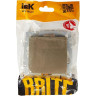 Выключатель 1-клавишный проходной IEK BRITE 10А ВС10-1-6-БрШ шампань - BR-V12-0-10-K37