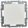 Выключатель 1-клавишный самовозвратный IEK BRITE 10А ВС10-1-4-БрБ белый - BR-V14-0-10-K01