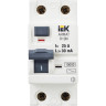 Выключатель дифференциального тока IEK ARMAT R10N 2P 25А 30мА тип AC - AR-R10N-2-025C030