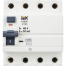 Выключатель дифференциального тока IEK ARMAT R10N 4P 40А 30мА тип AC - AR-R10N-4-040C030