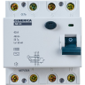 Выключатель дифференциальный (УЗО) IEK ВД1-63 4Р 40А 30мА GENERICA - MDV15-4-040-030