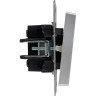 Выключатель жалюзи 10А IEK BRITE ВС10-1-5-БрА алюминий - BR-V15-0-10-K47