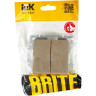 Выключатель жалюзи 10А IEK BRITE ВС10-1-5-БрШ шампань - BR-V15-0-10-K37