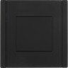 Заглушка IEK FORTEPIANO с суппортом FP141 черный FP-PL10-K02