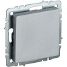 Заглушка с суппортом IEK Brite мз10-бра алюминий BR-PL10-K47